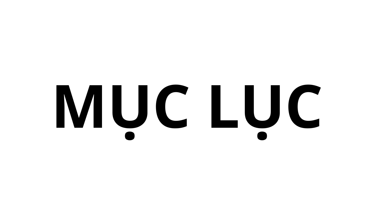 Mục lục Pentara Academy